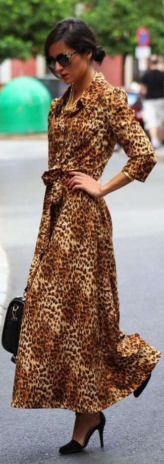 Платье с леопардовым принтом - для торжественного выхода.